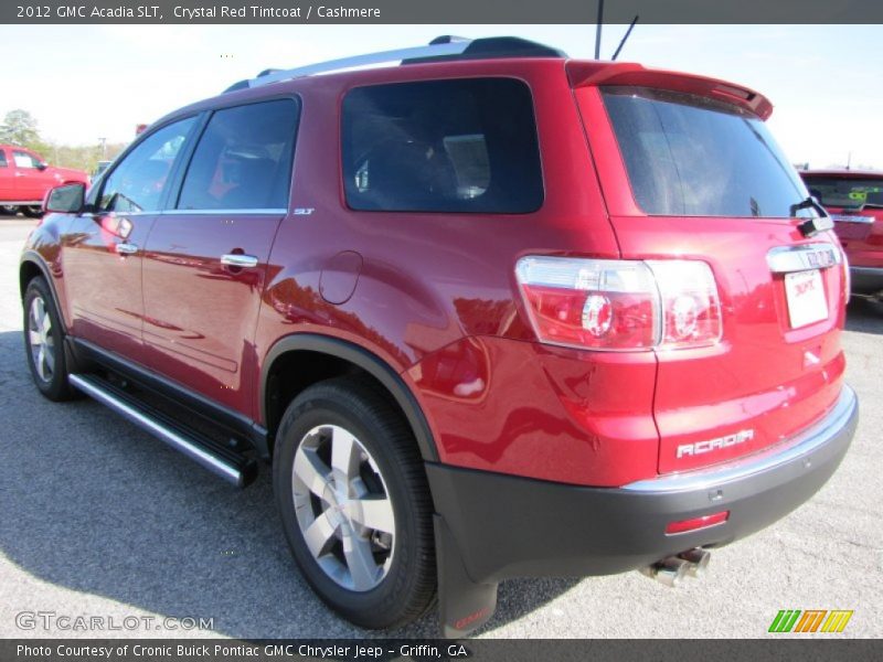 Crystal Red Tintcoat / Cashmere 2012 GMC Acadia SLT
