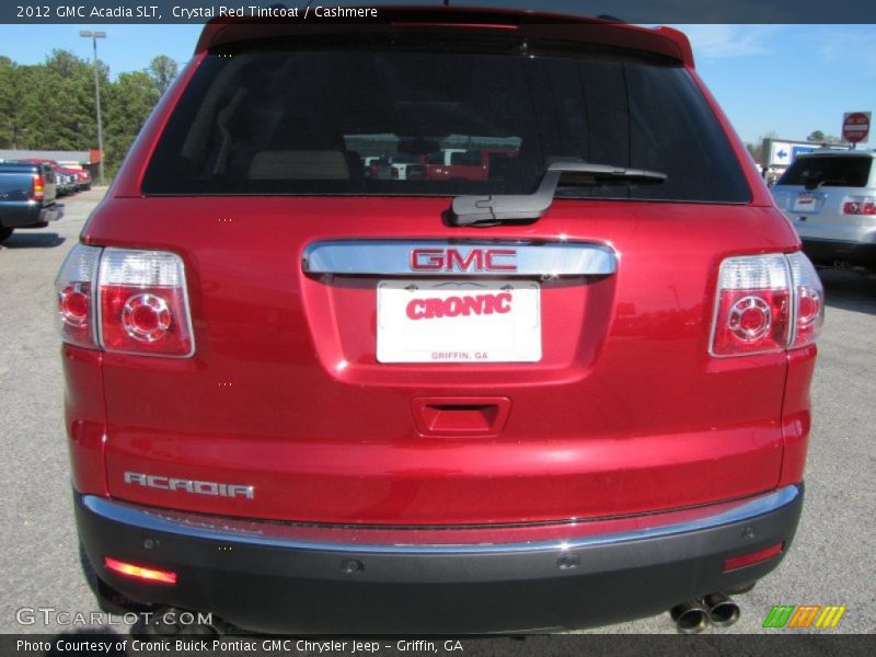 Crystal Red Tintcoat / Cashmere 2012 GMC Acadia SLT