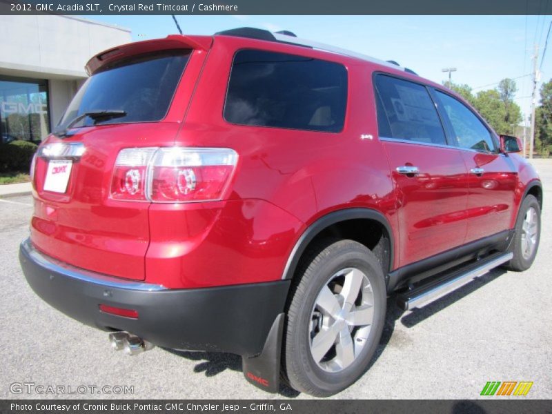 Crystal Red Tintcoat / Cashmere 2012 GMC Acadia SLT