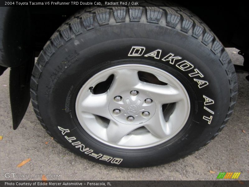 Radiant Red / Oak 2004 Toyota Tacoma V6 PreRunner TRD Double Cab
