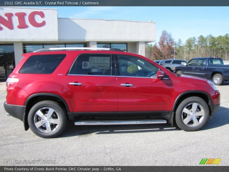 Crystal Red Tintcoat / Cashmere 2012 GMC Acadia SLT