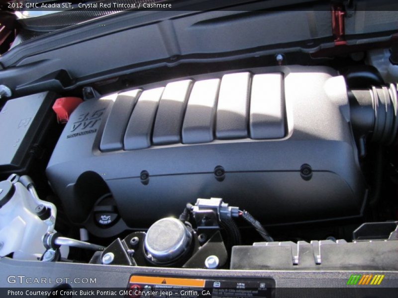 Crystal Red Tintcoat / Cashmere 2012 GMC Acadia SLT
