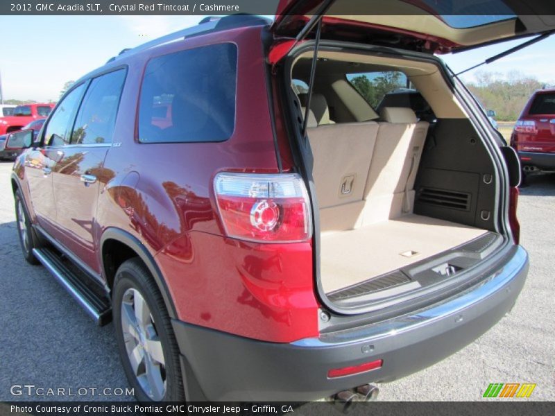 Crystal Red Tintcoat / Cashmere 2012 GMC Acadia SLT