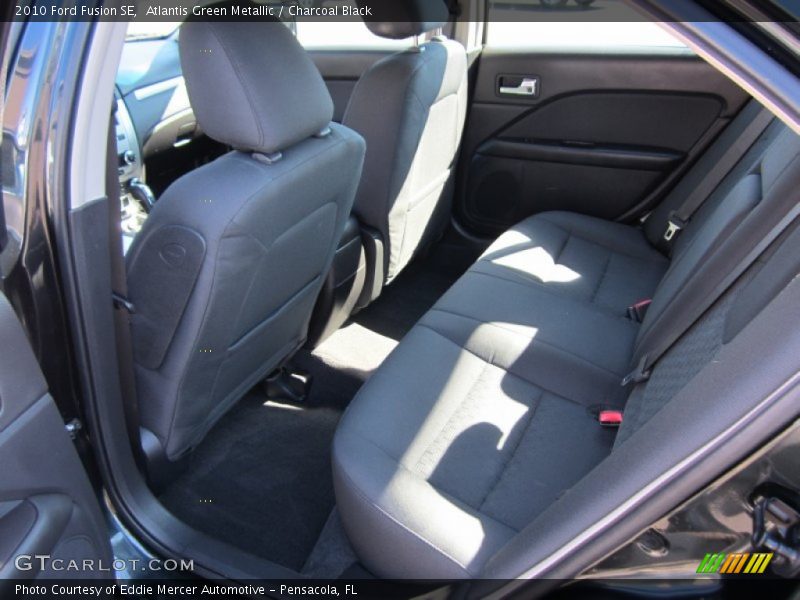 Atlantis Green Metallic / Charcoal Black 2010 Ford Fusion SE