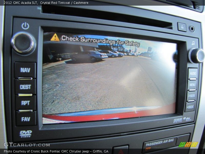 Crystal Red Tintcoat / Cashmere 2012 GMC Acadia SLT