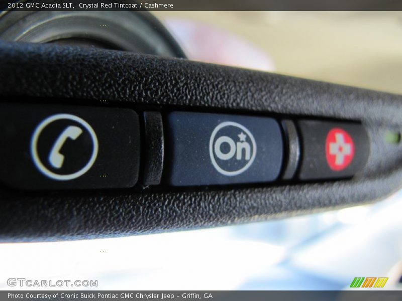 Crystal Red Tintcoat / Cashmere 2012 GMC Acadia SLT
