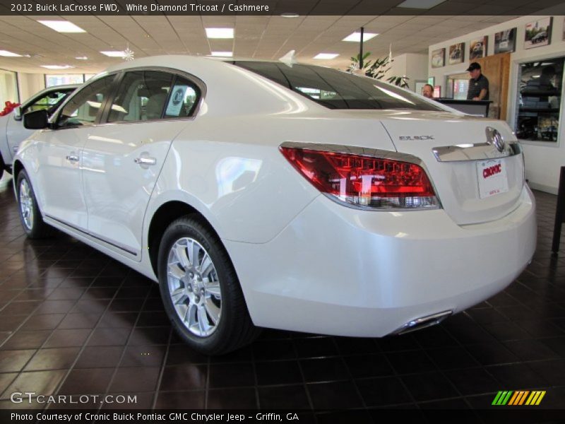 White Diamond Tricoat / Cashmere 2012 Buick LaCrosse FWD