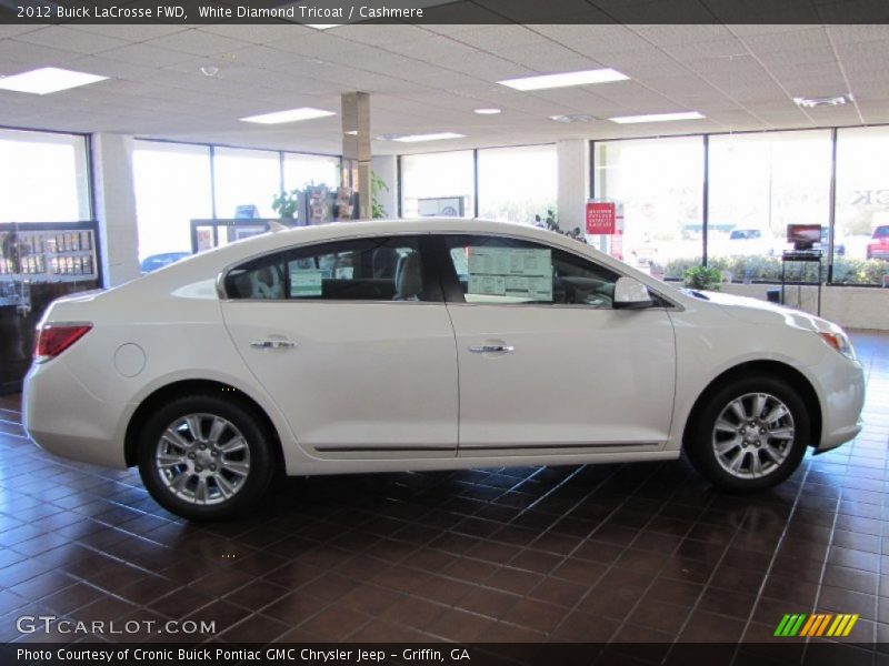White Diamond Tricoat / Cashmere 2012 Buick LaCrosse FWD