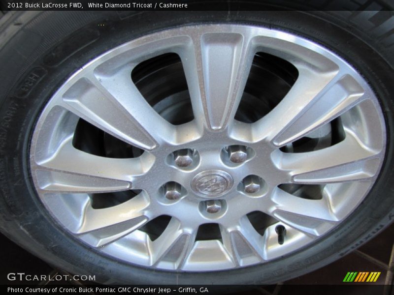 White Diamond Tricoat / Cashmere 2012 Buick LaCrosse FWD