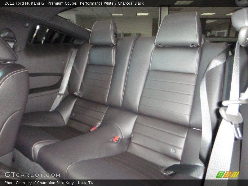 Performance White / Charcoal Black 2012 Ford Mustang GT Premium Coupe