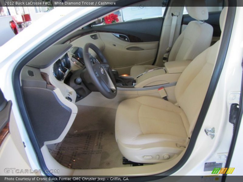 White Diamond Tricoat / Cashmere 2012 Buick LaCrosse FWD