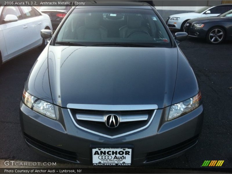 Anthracite Metallic / Ebony 2006 Acura TL 3.2