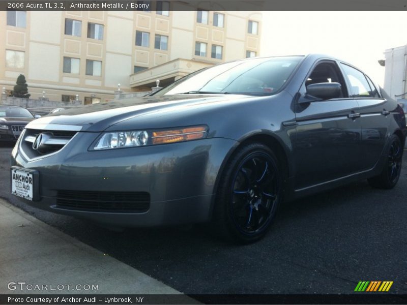 Anthracite Metallic / Ebony 2006 Acura TL 3.2