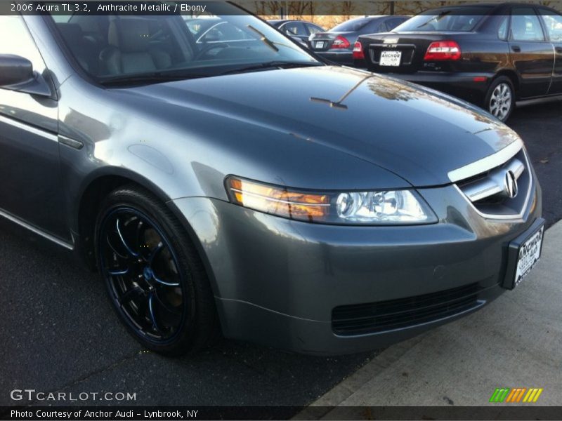 Anthracite Metallic / Ebony 2006 Acura TL 3.2