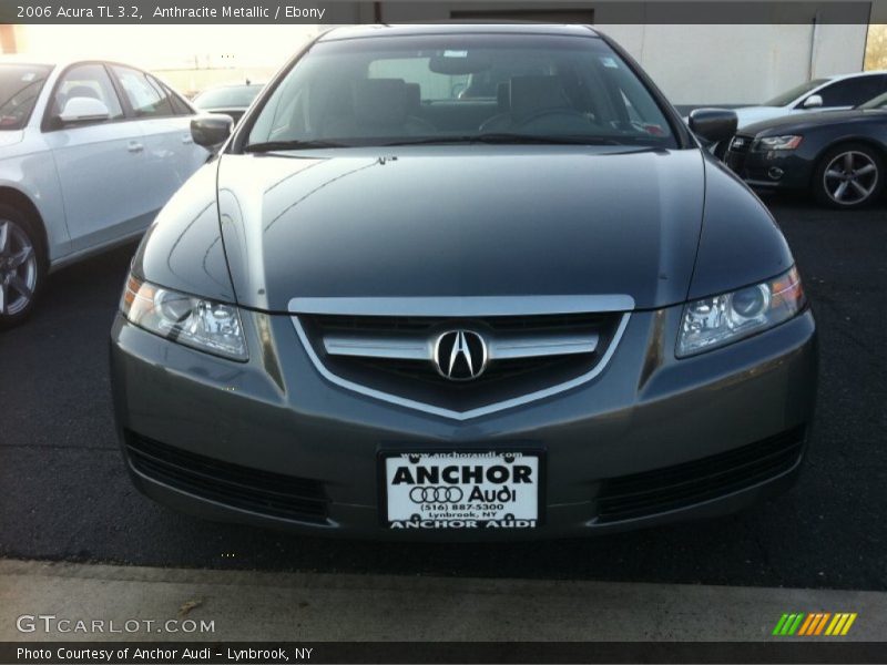 Anthracite Metallic / Ebony 2006 Acura TL 3.2