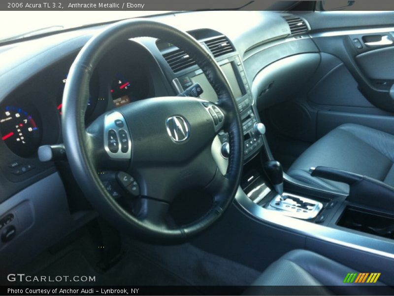 Anthracite Metallic / Ebony 2006 Acura TL 3.2