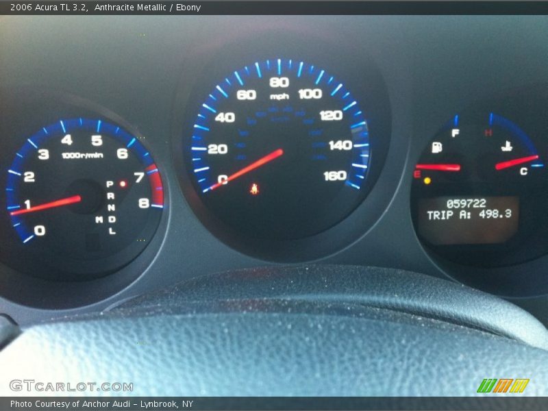 Anthracite Metallic / Ebony 2006 Acura TL 3.2