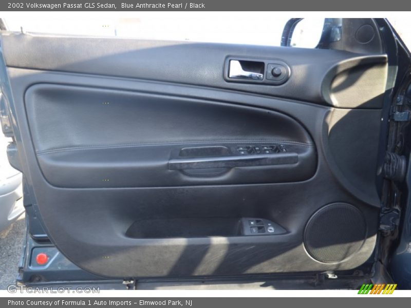 Blue Anthracite Pearl / Black 2002 Volkswagen Passat GLS Sedan