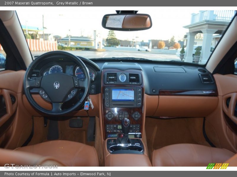 Grey Metallic / Brown 2007 Maserati Quattroporte