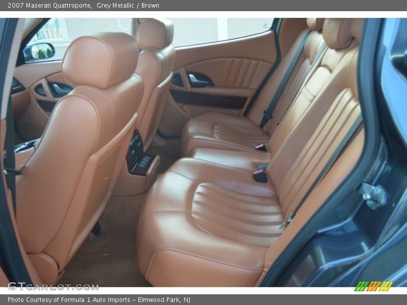 Grey Metallic / Brown 2007 Maserati Quattroporte