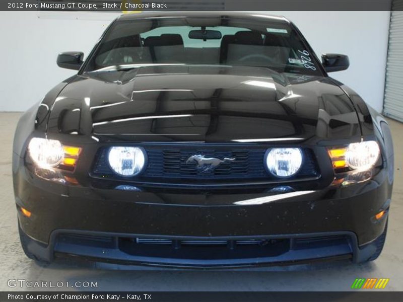 Black / Charcoal Black 2012 Ford Mustang GT Coupe
