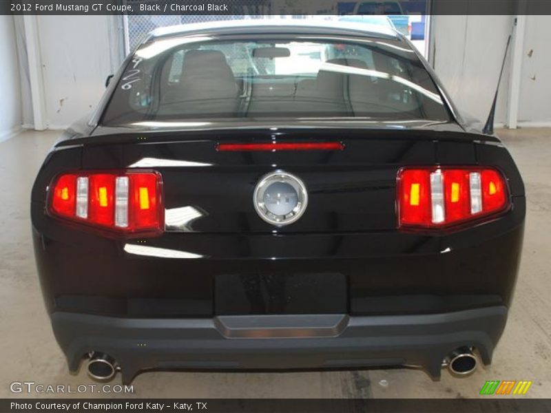 Black / Charcoal Black 2012 Ford Mustang GT Coupe