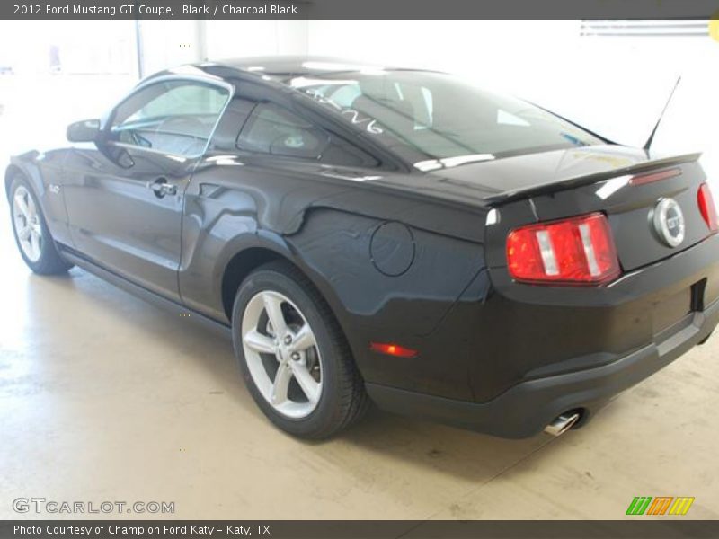 Black / Charcoal Black 2012 Ford Mustang GT Coupe