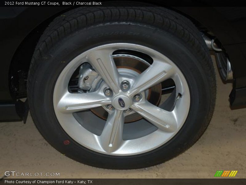 Black / Charcoal Black 2012 Ford Mustang GT Coupe