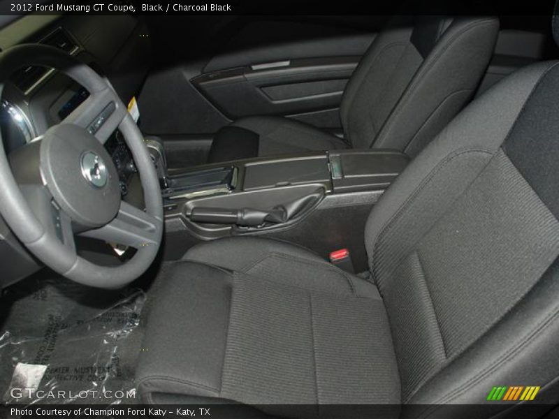 Black / Charcoal Black 2012 Ford Mustang GT Coupe