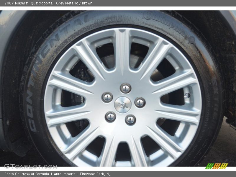 Grey Metallic / Brown 2007 Maserati Quattroporte