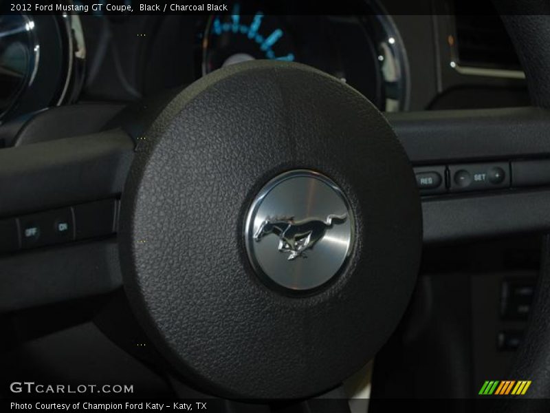 Black / Charcoal Black 2012 Ford Mustang GT Coupe
