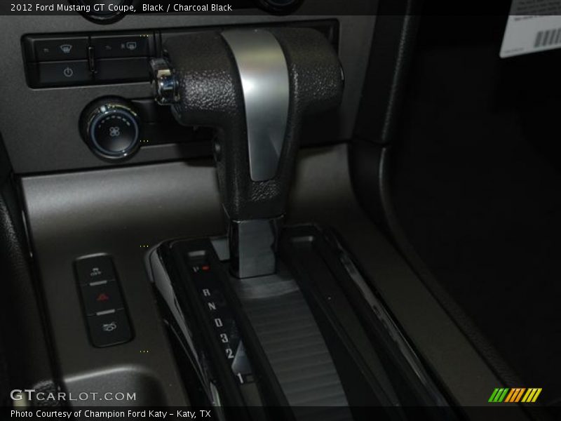 Black / Charcoal Black 2012 Ford Mustang GT Coupe