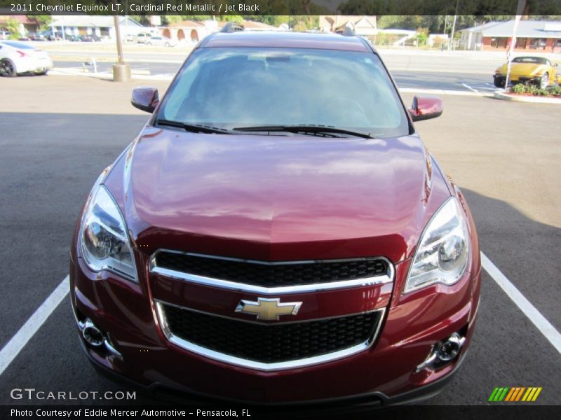 Cardinal Red Metallic / Jet Black 2011 Chevrolet Equinox LT