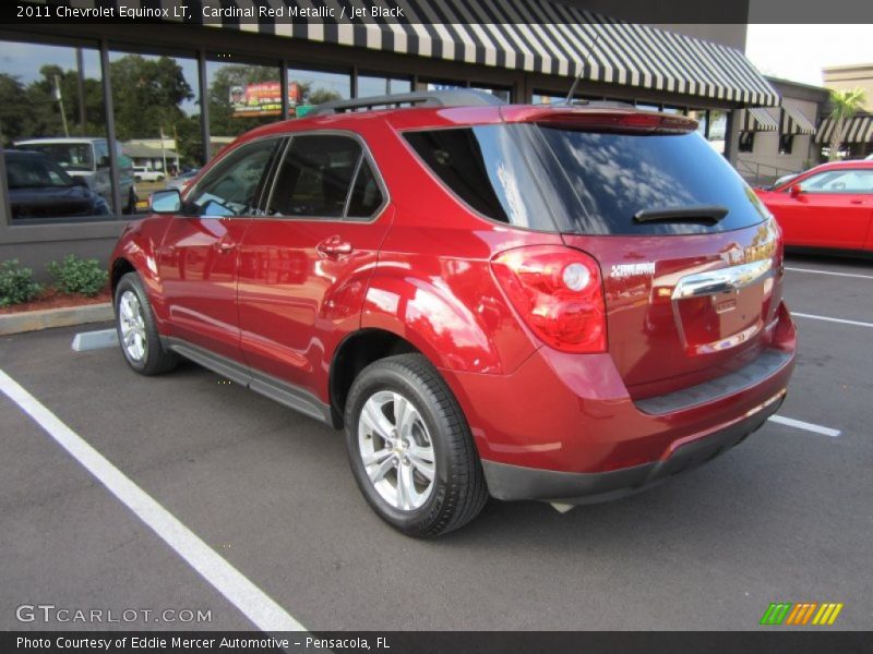 Cardinal Red Metallic / Jet Black 2011 Chevrolet Equinox LT