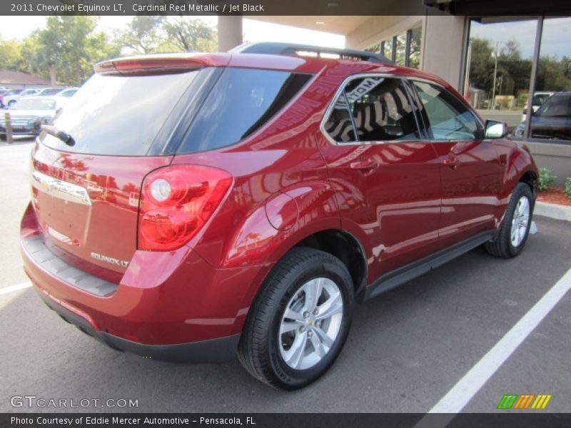 Cardinal Red Metallic / Jet Black 2011 Chevrolet Equinox LT