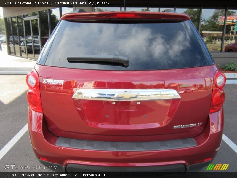 Cardinal Red Metallic / Jet Black 2011 Chevrolet Equinox LT
