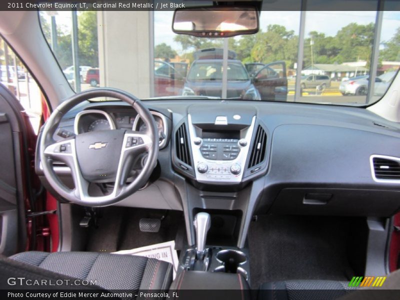 Cardinal Red Metallic / Jet Black 2011 Chevrolet Equinox LT