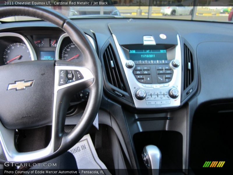 Cardinal Red Metallic / Jet Black 2011 Chevrolet Equinox LT