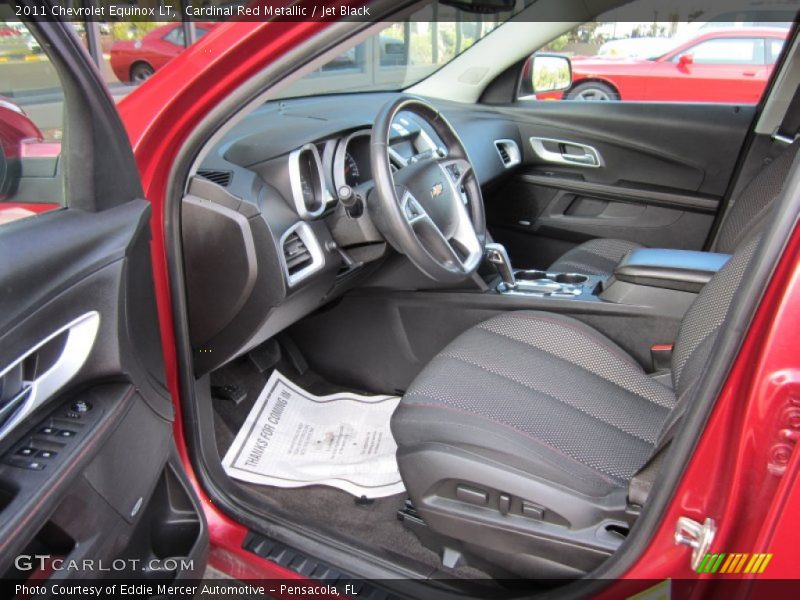 Cardinal Red Metallic / Jet Black 2011 Chevrolet Equinox LT