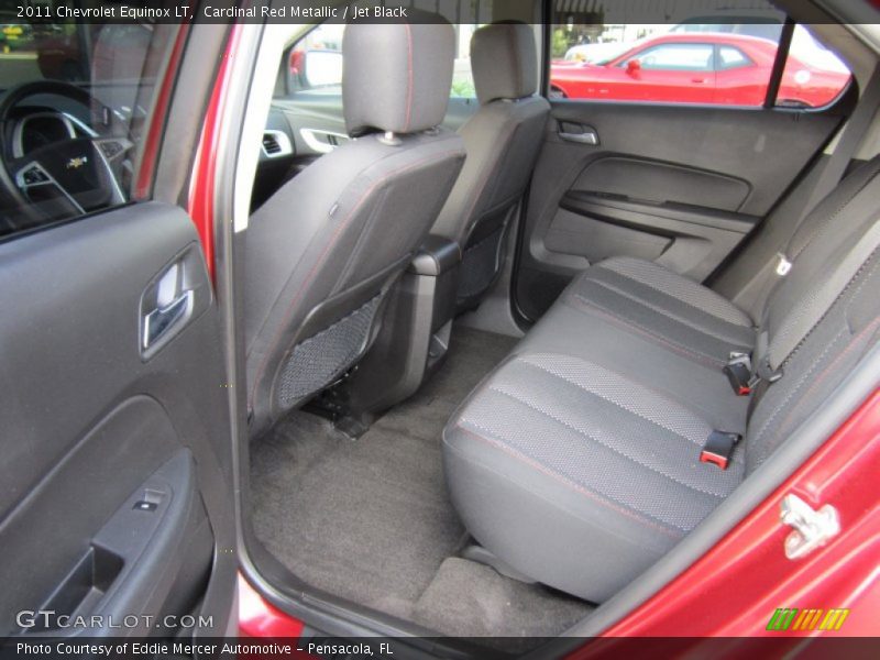 Cardinal Red Metallic / Jet Black 2011 Chevrolet Equinox LT