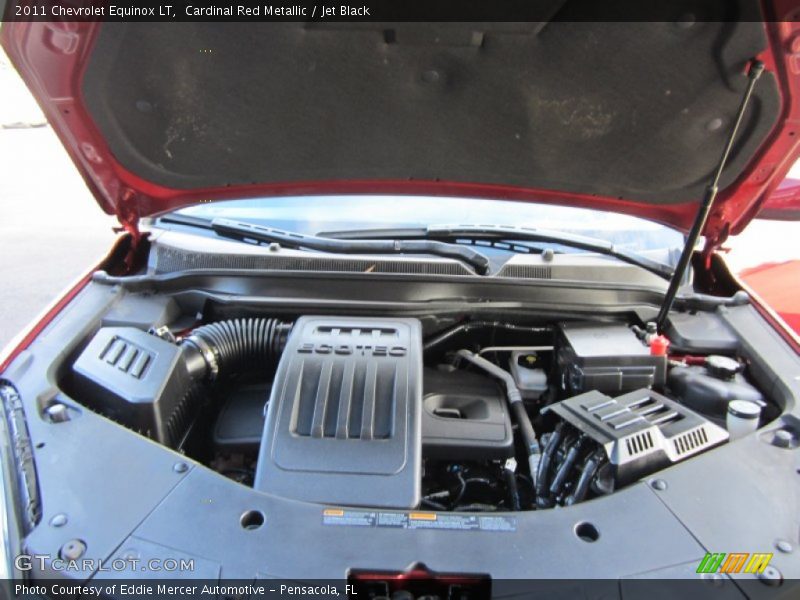 Cardinal Red Metallic / Jet Black 2011 Chevrolet Equinox LT