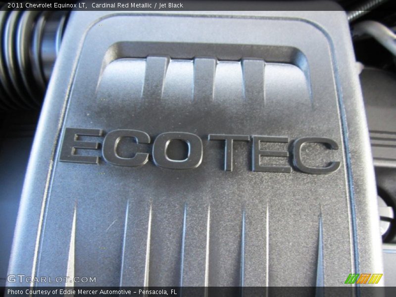 Cardinal Red Metallic / Jet Black 2011 Chevrolet Equinox LT