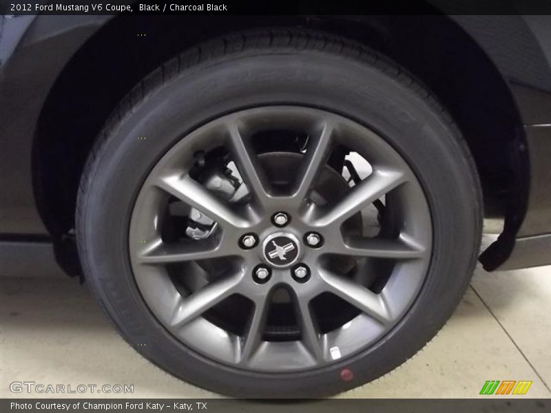 Black / Charcoal Black 2012 Ford Mustang V6 Coupe