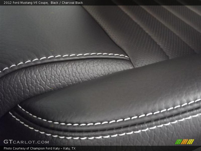 Black / Charcoal Black 2012 Ford Mustang V6 Coupe