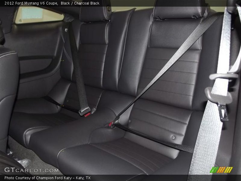 Black / Charcoal Black 2012 Ford Mustang V6 Coupe