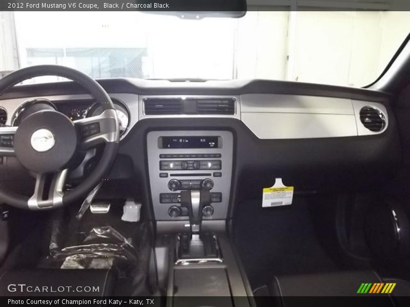 Black / Charcoal Black 2012 Ford Mustang V6 Coupe