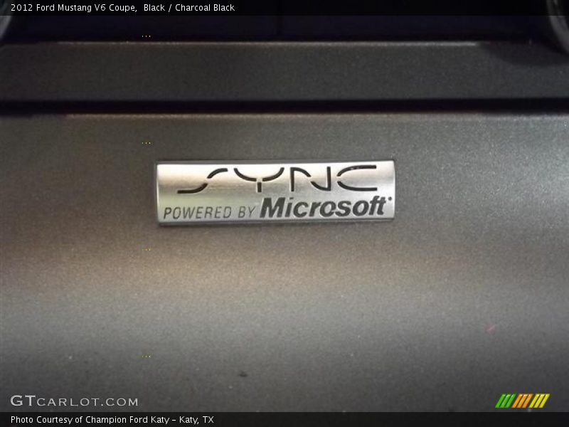 Black / Charcoal Black 2012 Ford Mustang V6 Coupe