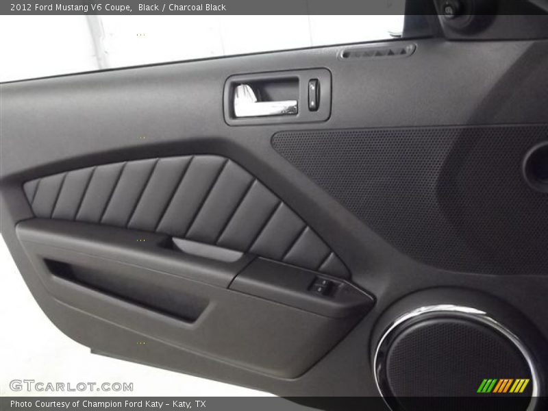 Black / Charcoal Black 2012 Ford Mustang V6 Coupe