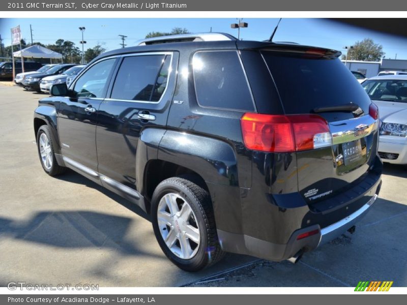 Cyber Gray Metallic / Light Titanium 2011 GMC Terrain SLT