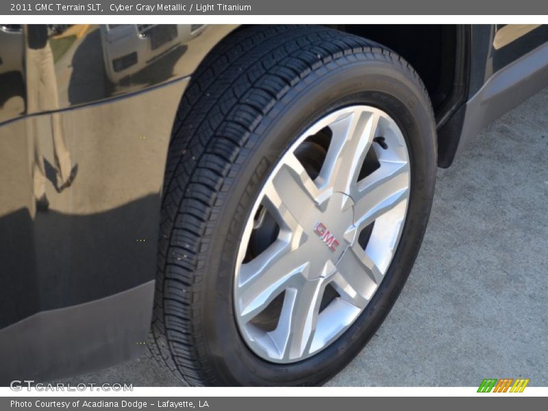 Cyber Gray Metallic / Light Titanium 2011 GMC Terrain SLT